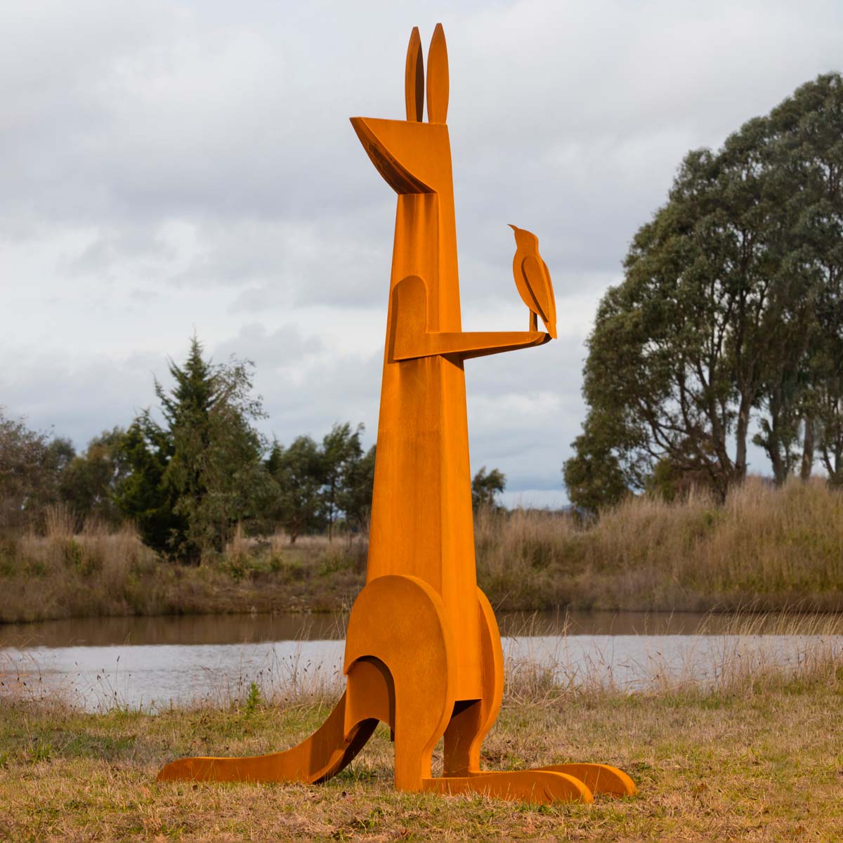 Kangaroo and Honeyeater | 2022